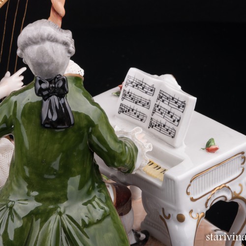 Трио с арфой и клавесином, Unterweissbach, Германия, 1958-76 гг