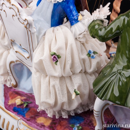 Трио с арфой и клавесином, Unterweissbach, Германия, 1958-76 гг