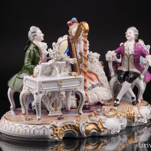 Трио с арфой и клавесином, Unterweissbach, Германия, 1958-76 гг