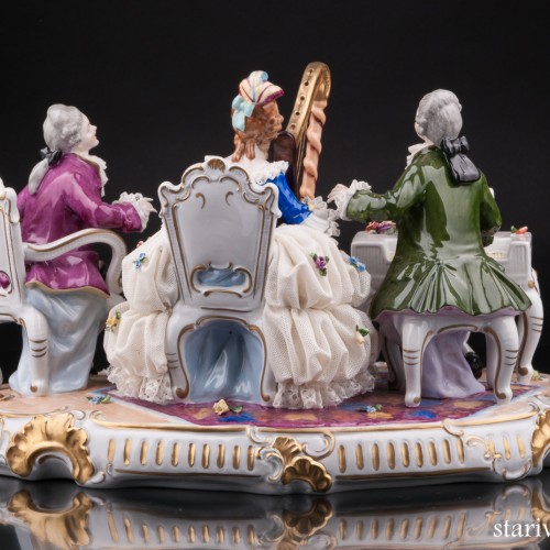 Трио с арфой и клавесином, Unterweissbach, Германия, 1958-76 гг