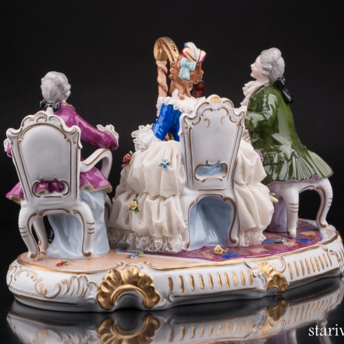 Трио с арфой и клавесином, Unterweissbach, Германия, 1958-76 гг