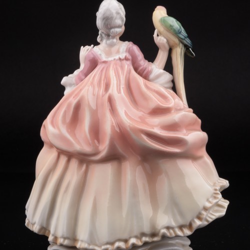 Девушка с попугаем, Karl Ens, Германия, 1920-30 гг