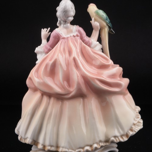 Девушка с попугаем, Karl Ens, Германия, 1920-30 гг