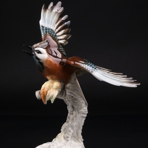 Сойка обыкновенная, Hutschenreuther, Германия, 1970 гг