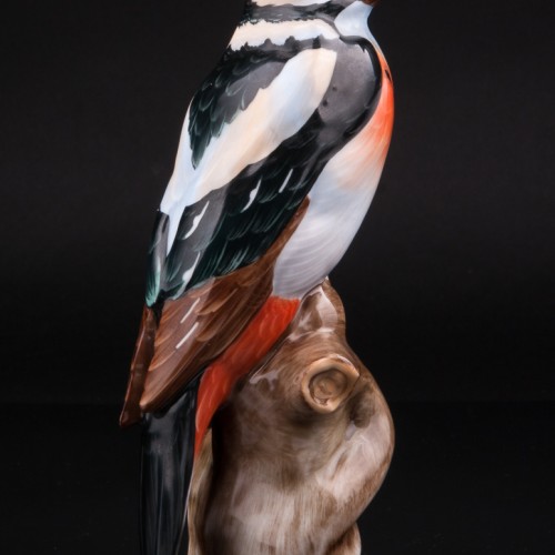 Пестрый дятел, Herend, Венгрия, нач. 20 в