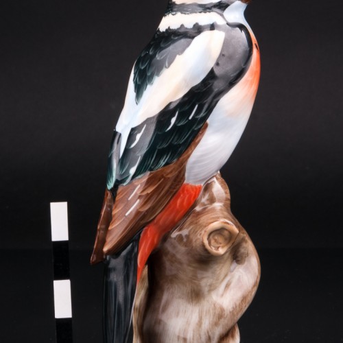 Пестрый дятел, Herend, Венгрия, нач. 20 в