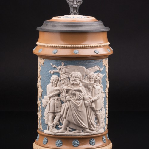 Певцы, кружка 1л, Villeroy & Boch, Германия, 1901 г