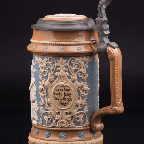 Певцы, кружка 1л, Villeroy & Boch, Германия, 1901 г