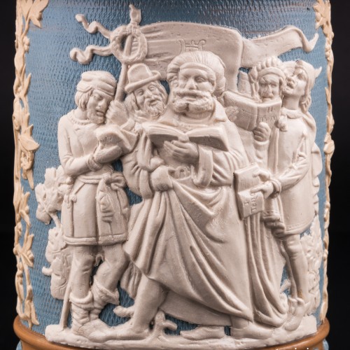 Певцы, кружка 1л, Villeroy & Boch, Германия, 1901 г