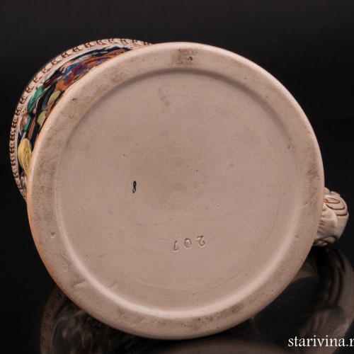 Сцена в таверне, кружка 1л, Marzi & Remy, Германия, 1900 гг