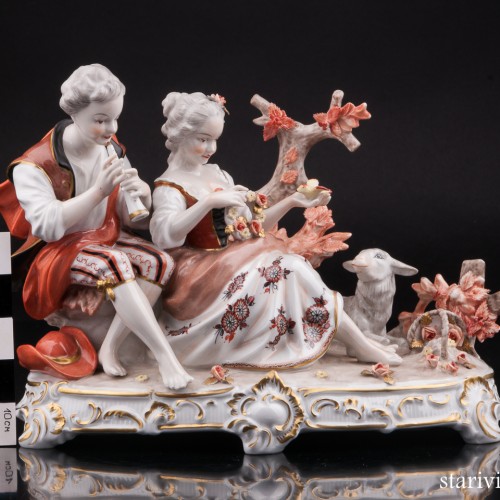 Пара на природе, Unterweissbach, Германия, 1960 гг