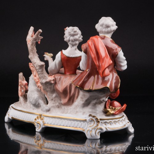 Пара на природе, Unterweissbach, Германия, 1960 гг