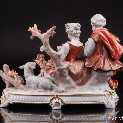 Пара на природе, Unterweissbach, Германия, 1960 гг