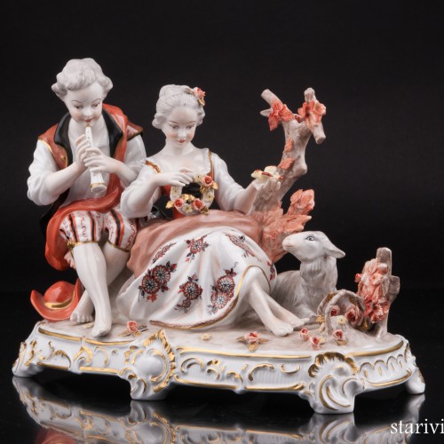 Пара на природе, Unterweissbach, Германия, 1960 гг