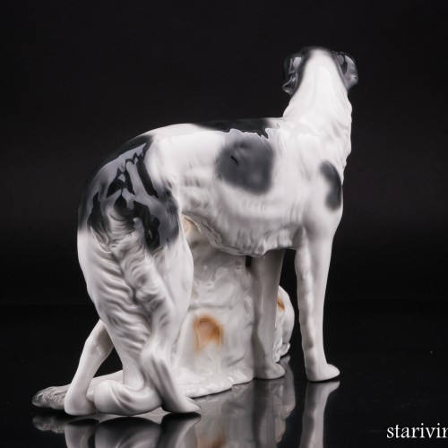 Две борзых, Unterweissbach, Германия, 1940-58 гг