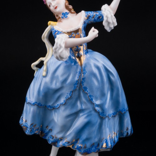 Танцующая девушка в синем платье, Rosenthal, Германия