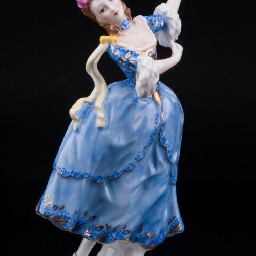 Танцующая девушка в синем платье, Rosenthal, Германия
