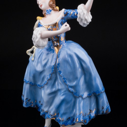 Танцующая девушка в синем платье, Rosenthal, Германия