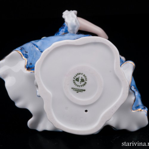 Танцующая девушка в синем платье, Rosenthal, Германия