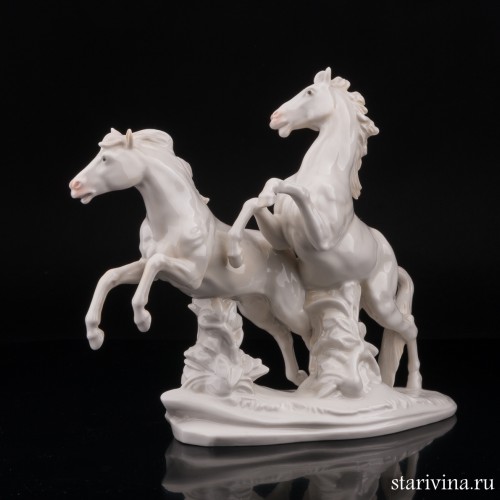 Несущиеся кони, Karl Ens, Германия, 1920-30 гг