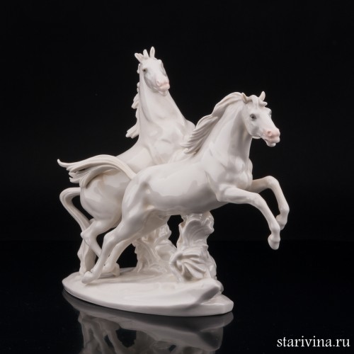 Несущиеся кони, Karl Ens, Германия, 1920-30 гг