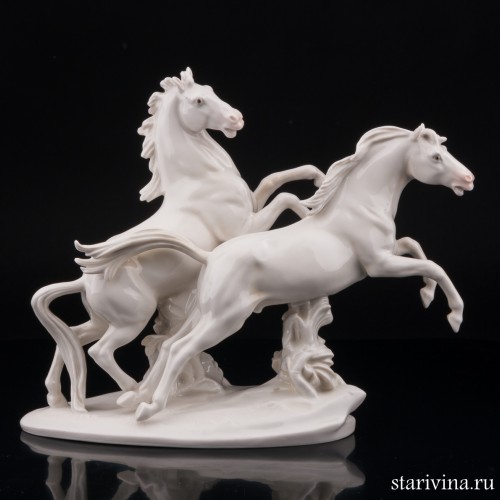 Несущиеся кони, Karl Ens, Германия, 1920-30 гг