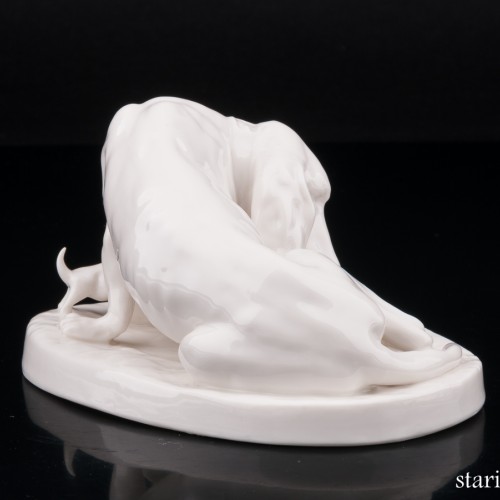 Такса со щенками, Nymphenburg, Германия, кон. 19 - нач. 20 вв