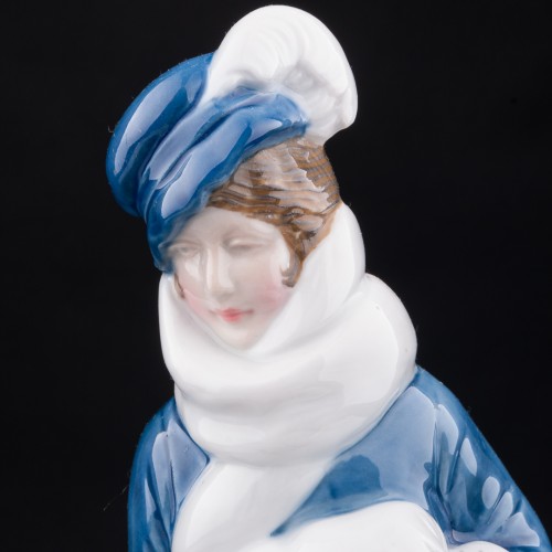 Дама с борзой, Fraureuth, Германия, 1910-20 гг