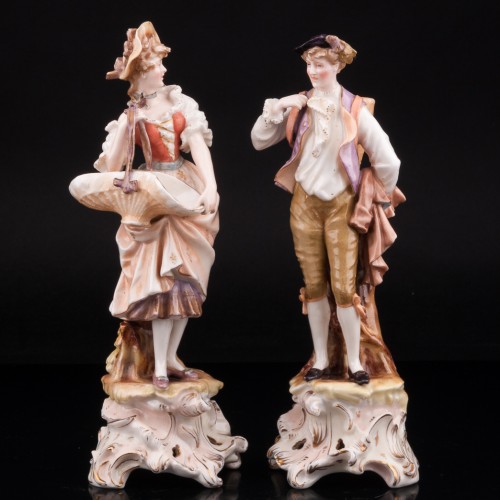 Пара с корзинами, Von Schierholz, Германия, кон. 19 в