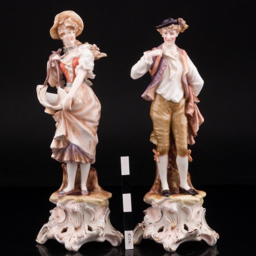 Пара с корзинами, Von Schierholz, Германия, кон. 19 в