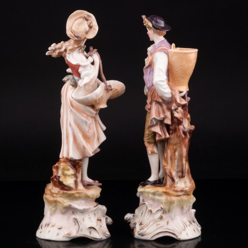 Пара с корзинами, Von Schierholz, Германия, кон. 19 в