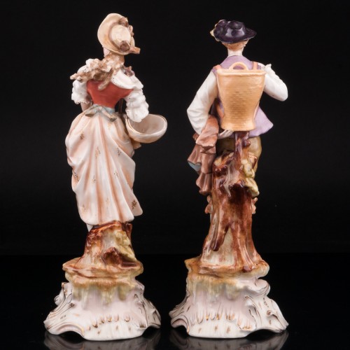 Пара с корзинами, Von Schierholz, Германия, кон. 19 в