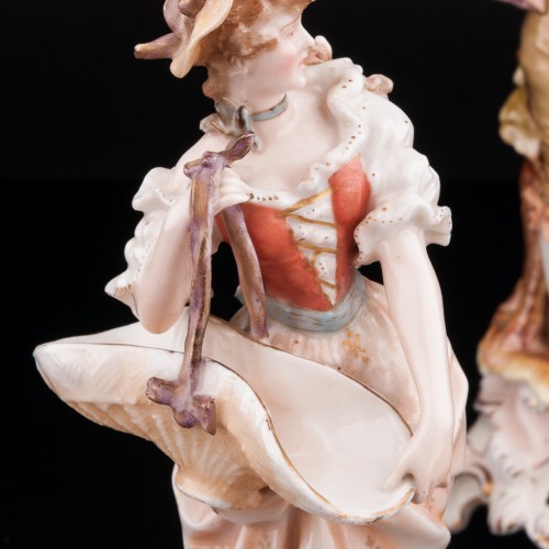 Пара с корзинами, Von Schierholz, Германия, кон. 19 в