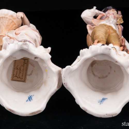 Пара с корзинами, Von Schierholz, Германия, кон. 19 в