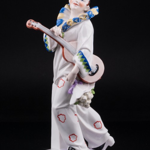 Пьеро с гитарой, Hertwig & Co, Германия, нач. 20 в