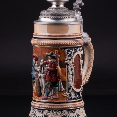 Кружка После концерта, 1/2 л, J. W. Remy, Германия, пер. пол. 20 в