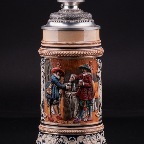 Кружка После концерта, 1/2 л, J. W. Remy, Германия, пер. пол. 20 в