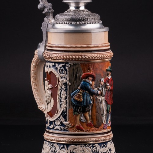 Кружка После концерта, 1/2 л, J. W. Remy, Германия, пер. пол. 20 в