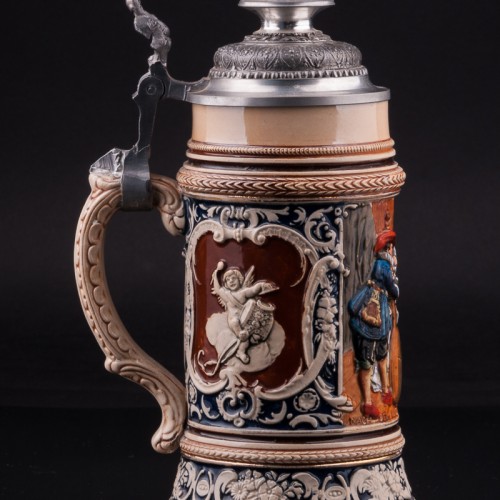 Кружка После концерта, 1/2 л, J. W. Remy, Германия, пер. пол. 20 в