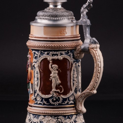 Кружка После концерта, 1/2 л, J. W. Remy, Германия, пер. пол. 20 в