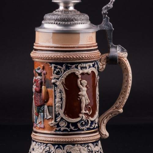 Кружка После концерта, 1/2 л, J. W. Remy, Германия, пер. пол. 20 в