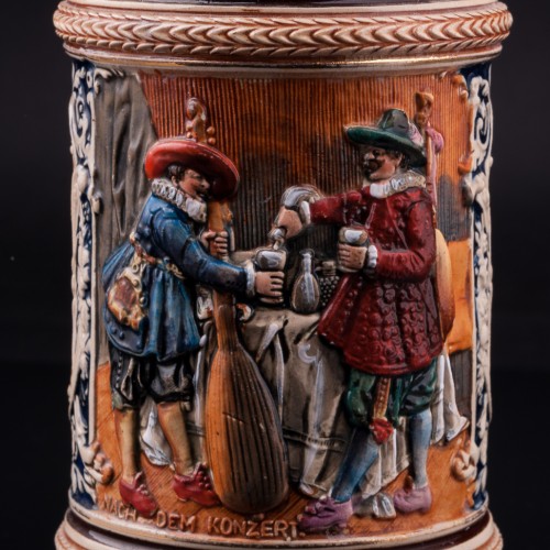 Кружка После концерта, 1/2 л, J. W. Remy, Германия, пер. пол. 20 в