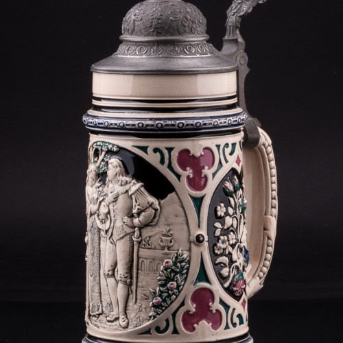 Кружка Романтическое признание, 1л, Dumler & Breiden, Германия, пер. пол. 20 в