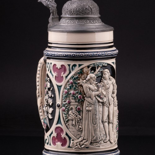 Кружка Романтическое признание, 1л, Dumler & Breiden, Германия, пер. пол. 20 в