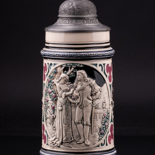 Кружка Романтическое признание, 1л, Dumler & Breiden, Германия, пер. пол. 20 в