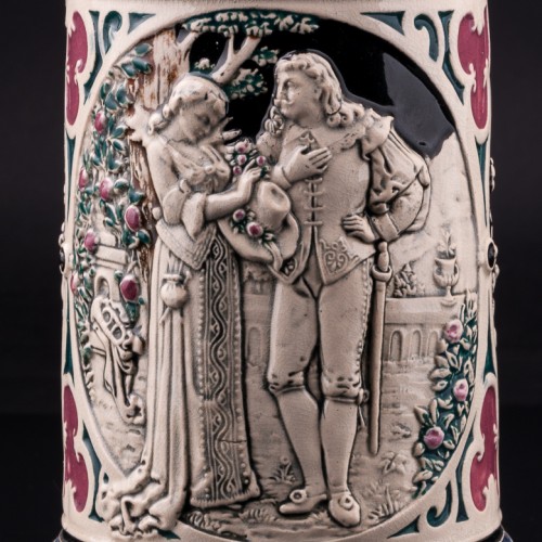 Кружка Романтическое признание, 1л, Dumler & Breiden, Германия, пер. пол. 20 в