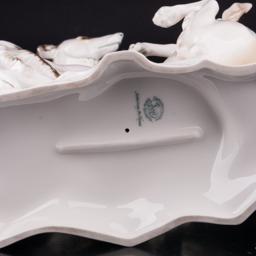 Играющие борзые, Hutschenreuther, Германия, 1925-39 гг