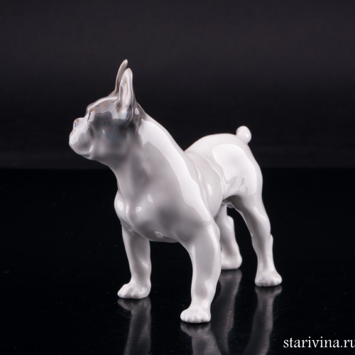 Бостонский терьер, Royal Copenhagen, Дания, 1960 г