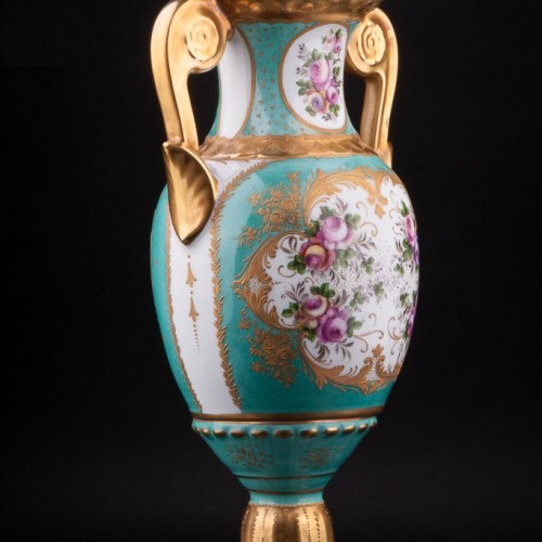 Высокая ваза с крышкой, Франция, пер. пол. 20 в