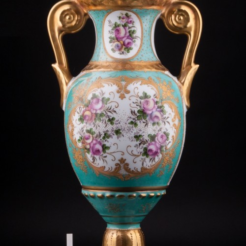 Высокая ваза с крышкой, Франция, пер. пол. 20 в